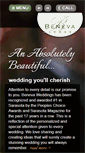 Mobile Screenshot of benevaweddings.com